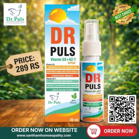 Dr Puls Vitamin D3 + K2-7 Spray 30ml